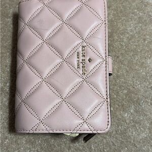 Kate Spade Blush Quilted Wallet